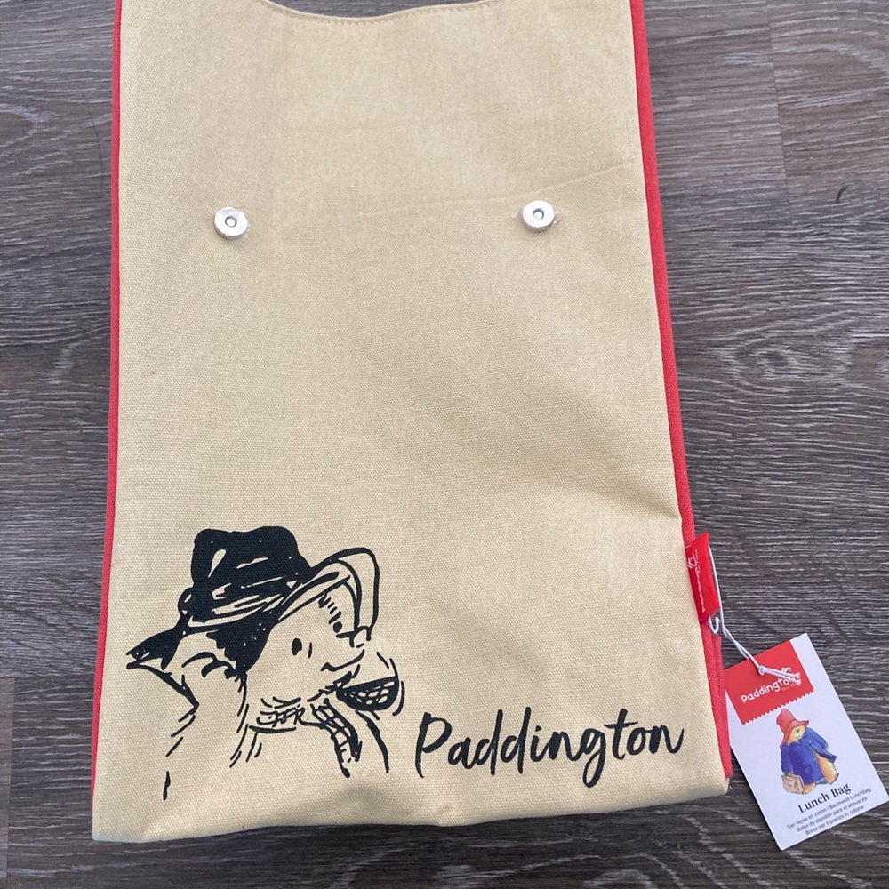 Paddington bear lunch bag